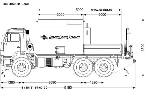 АНРВ с КМУ ИМ-77 УСТ 54535В Камаз 43118-3027-50