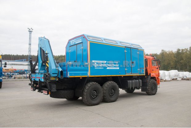 Камаз маслостанция 43118-50Е5 с КМУ ИМ-150