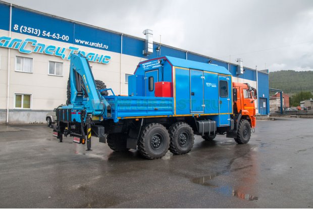 АРС с КМУ ИМ-150 УСТ 54535В Камаз 43118-3027-50 сп. м