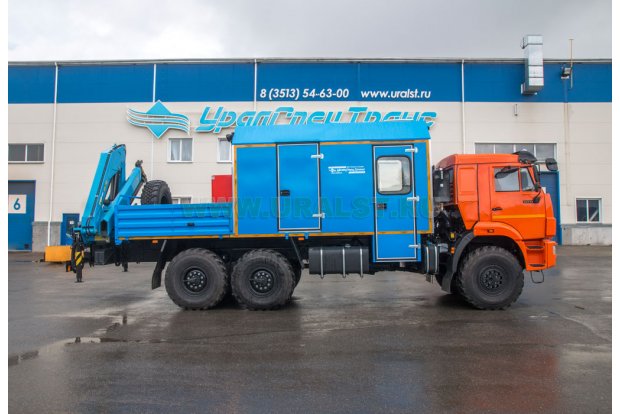 АРС с КМУ ИМ-150 УСТ 54535В Камаз 43118-3027-50 сп. м