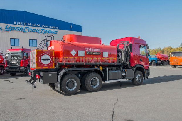 Автотопливозаправщик АТЗ-12-2 SCANIA G440B 6х6 (навесное оборудование)
