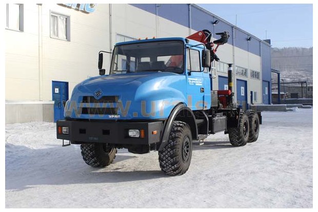 Тягач Урал 4320-58 с КМУ Palfinger PK-23500