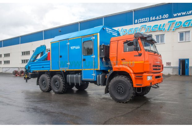 АРС с КМУ ИМ-150 УСТ 54535В Камаз 43118-3027-50 сп. м