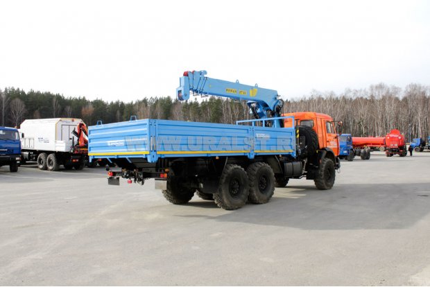 Бортовой Камаз 43118-10 с КМУ ИТ-180