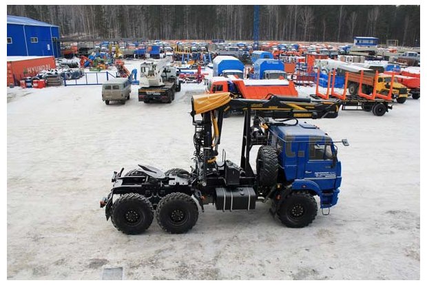 Седельный тягач Камаз с ОМТЛ-97