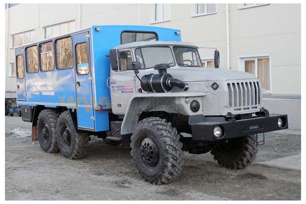 Автобус вахтовый 20 УСТ 54535 Урал 4320-61Е5