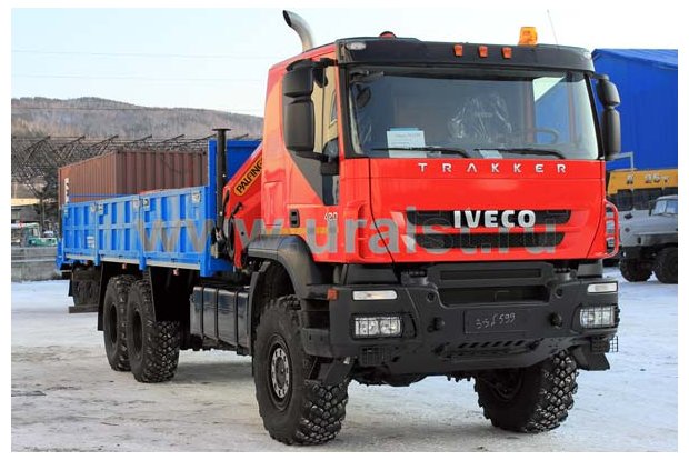 Бортовой IVECO с Palfinger PK-15500
