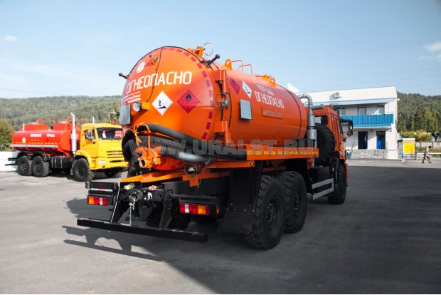 Автоцистерна АКН-10Т-ОД PNR УСТ-5453 Камаз 43118-3078-46