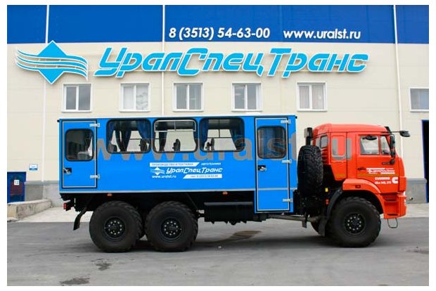 Универсальная навеска Вахтового автобуса 22 места комфорт