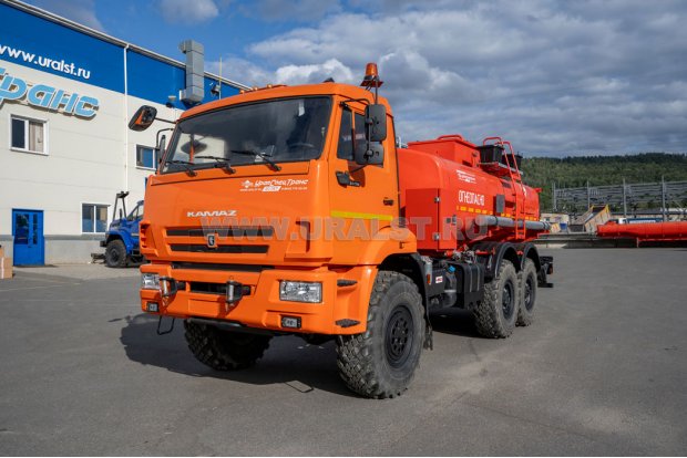Автотопливозаправщик АТЗ-12Б УСТ 5453 Камаз 43118 доработка под ДОПОГ, УВЭОС