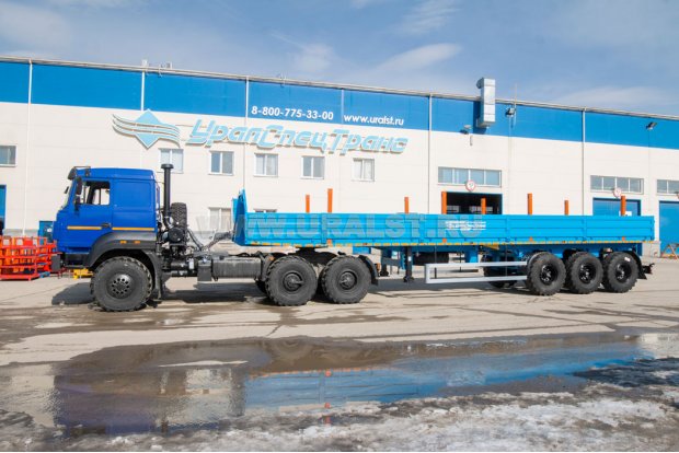 Полуприцеп бортовой ППБ 40-31-12К УСТ 9465 ССУ 1500