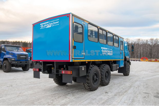Автобус вахтовый 28 комфорт УСТ 5453 Урал 4320-80Е5, сп.м