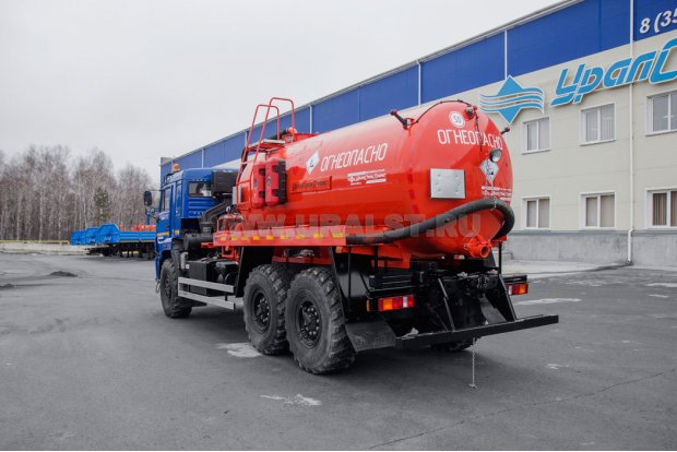 Автоцистерна АКН-10 PNR УСТ-5453 на шасси Камаз 43118-RF