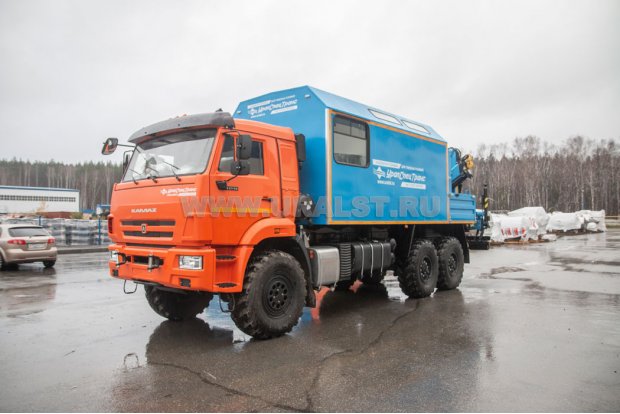 ПАРМ с КМУ ИМ-150 УСТ 5453 Камаз 43118