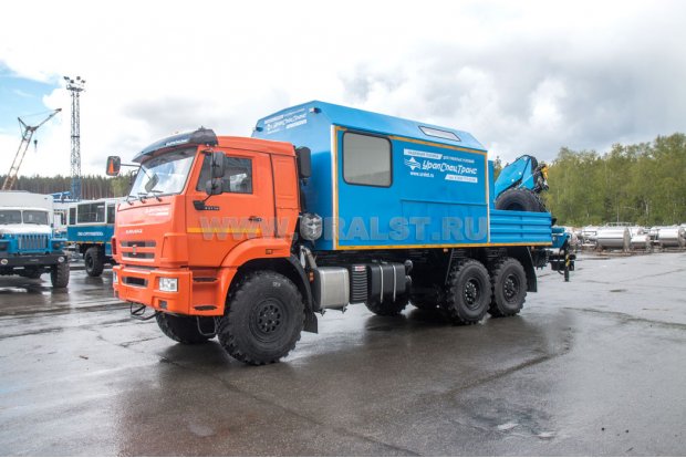 АРС с КМУ ИМ-150 УСТ 54535В Камаз 43118-3027-50 сп. м