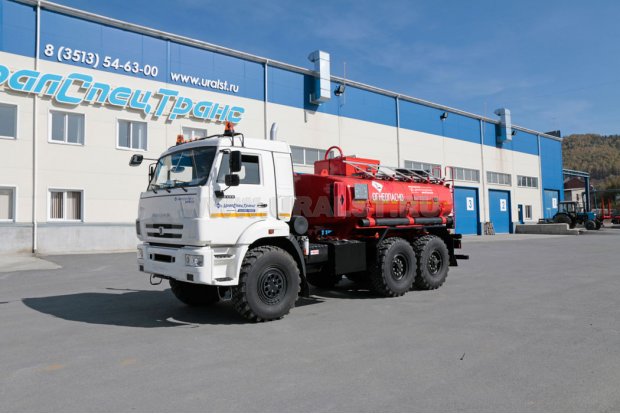 Автотопливозаправщик АТЗ-8 УСТ-5453 Камаз 5350-42