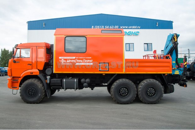 АРОК Камаз 43118RF с КМУ ИМ-95