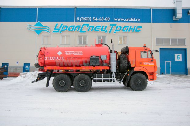 Автоцистерна АКН-11-ОД ВК УСТ-5453 на шасси Камаз 43118-46