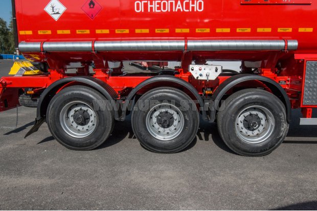 Оси полуприцепа