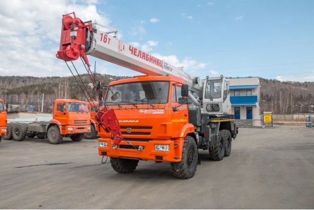 Автокран КС 45734-19 "Челябинец" Камаз 43118-50