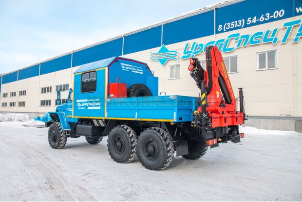ГПА Урал 4320-60М с КМУ ИМ-150N
