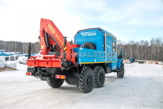ГПА Урал 4320-60М с КМУ ИМ-150N