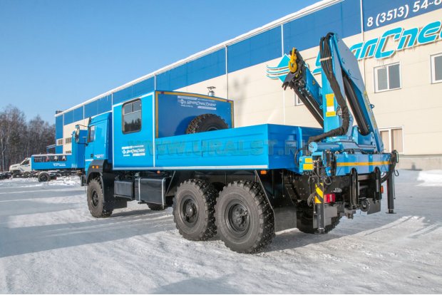 ГПА на шасси Урал 4320-80М с КМУ ИМ-150