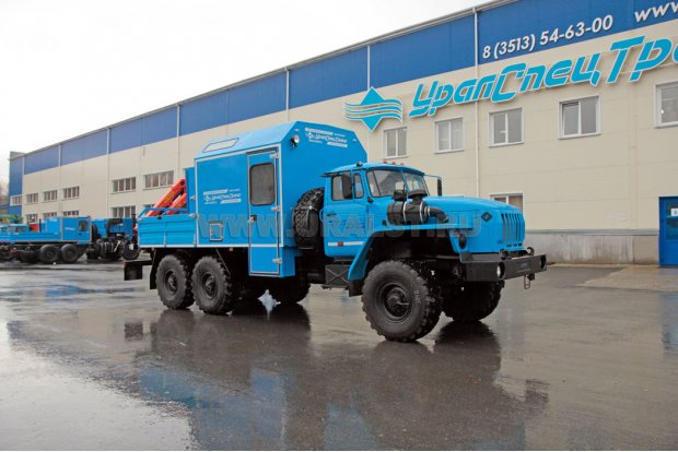 Урал АНРВ УСТ-5453 4320-72М с КМУ Palfinger PK-4501