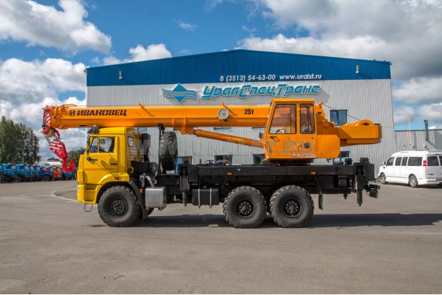 Автокран КС-45717К-3 "Ивановец" Камаз 43118