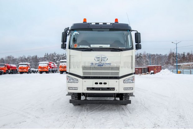 Автотопливозаправщик АТЗ 18-2 УСТ 5453 FAW 3250 (6х4) КБ 4800 ДОПОГ на лентах