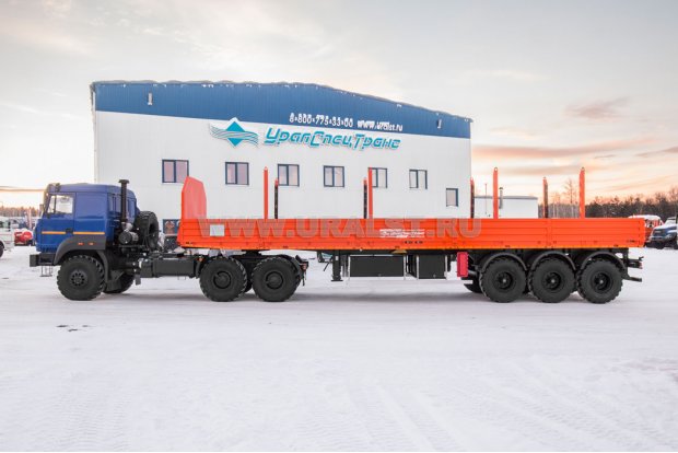Полуприцеп контейнеровоз ППК 40-32-12КБ УСТ 9465 2Х1С, 1Х1А