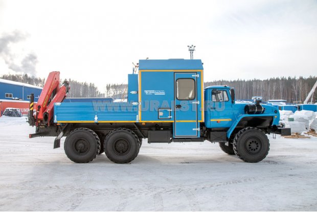 ГПА Урал 4320-60М с КМУ ИМ-150N