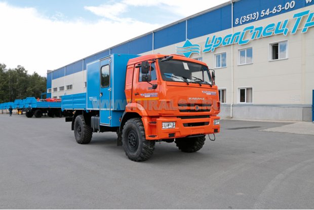 Вариант исполнения ГПА УСТ-5453 Камаз 43502-66 со спальным местом
