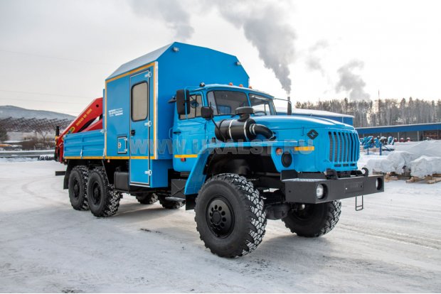 ГПА Урал 4320-60М с КМУ ИМ-150N
