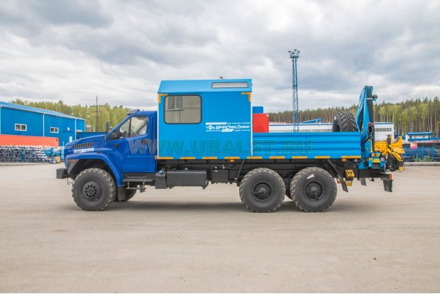 Автофургон АРОК с КМУ ИМ-55 УСТ 5453 Урал NEXT 4320-72Е5Г38