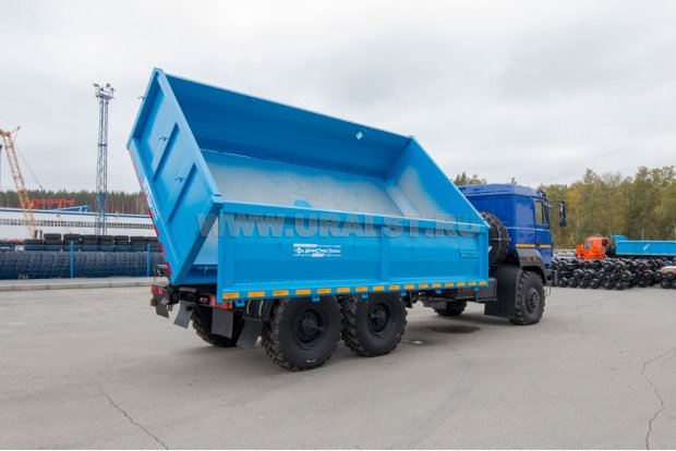Самосвал АС 7-10 с КМУ ИМ-180-05 УСТ 5453 Урал 4320-4971-80
