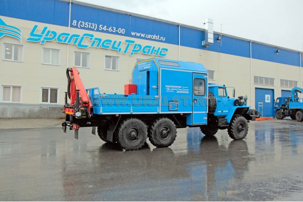 Урал АНРВ УСТ-5453 4320-72М с КМУ Palfinger PK-4501