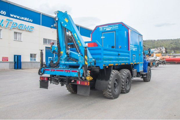 Автофургон АРОК с КМУ ИМ-55 УСТ 5453 Урал NEXT 4320-72Е5Г38