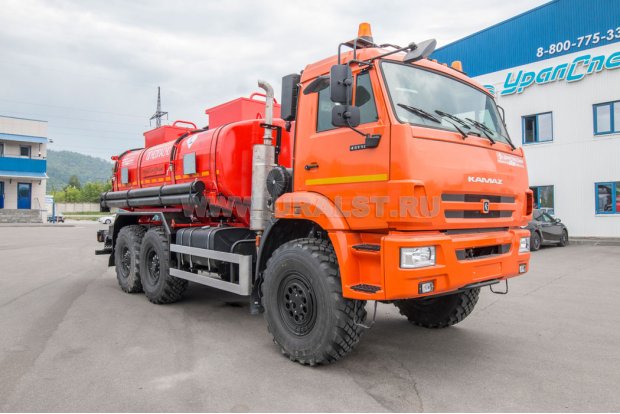 Автотопливозаправщик АТЗ-11-2 УСТ 5453 Камаз 43118-50 доработка под ДОПОГ, УВТ-40