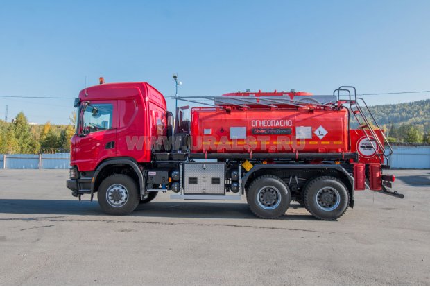 Автотопливозаправщик АТЗ-12-2 SCANIA G440B 6х6 (навесное оборудование)