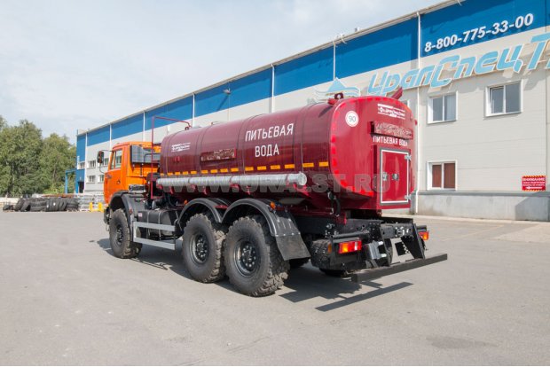 Автоцистерна для питьевой воды АЦПТ 10НО УСТ 5453 Камаз-43118 Евро-2