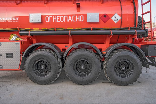 Оси полуприцепа