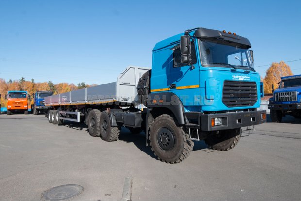 Полуприцеп бортовой ППБ 30Б-32Л-14 УСТ 9465, алюминиевые борта
