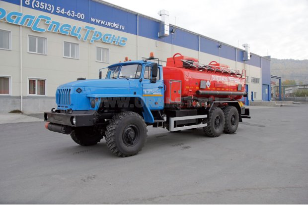 Автотопливозаправщик АТЗ УСТ-5453 Урал