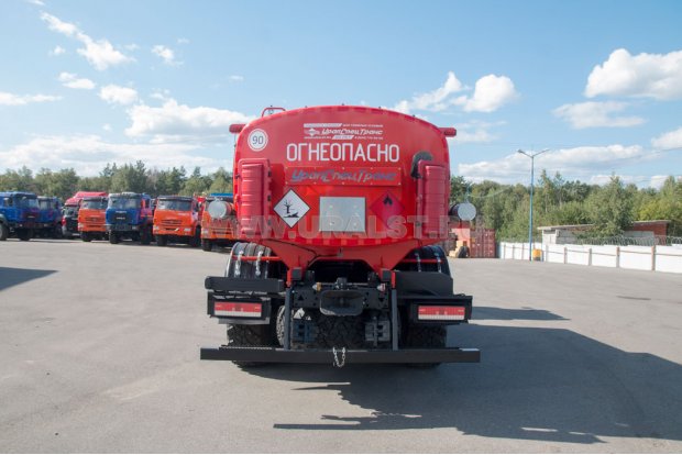 Автотопливозаправщик АТЗ-12Б УСТ 5453 Камаз 43118-50 доработка под ДОПОГ, УВЭОС