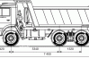 САМОСВАЛЬНЫЙ АВТОМОБИЛЬ КАМАЗ - 65111 (6х6)