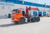 Седельный тягач с КМУ ИТ-150 (тросовый) УСТ 5453 Камаз 43118-50 ДОПОГ