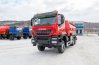 Автотопливозаправщик АТЗ-18-2 IVECO-AMT TRAKKER AD380T45W 4300 ММ, задний УВТ