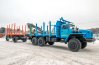 Прицеп сортиментовозный ПСВ 10-21-6 УСТ 9465 + Сортиментовоз VM10L74 Урал 4320-60Е5 
