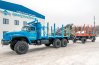 Прицеп сортиментовозный ПСВ 10-21-6 УСТ 9465 + Сортиментовоз VM10L74 Урал 4320-60Е5 